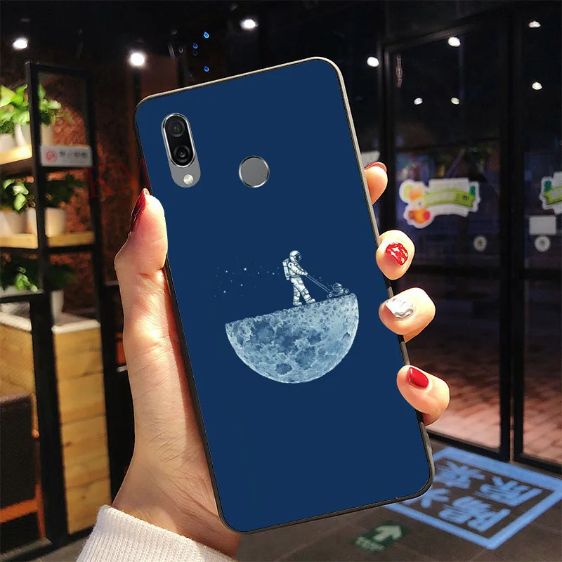 Фото Силиконовый чехол для Huawei Honor Play COR-L29 COR L29, милые чехлы из ТПУ, чехол для телефона Honor Play, задняя крышка, чехлы, сумки №3