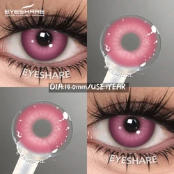 EYESHARE Vibrant Anime - Inspired Color Contact Lenses (NEBULA - PINK)