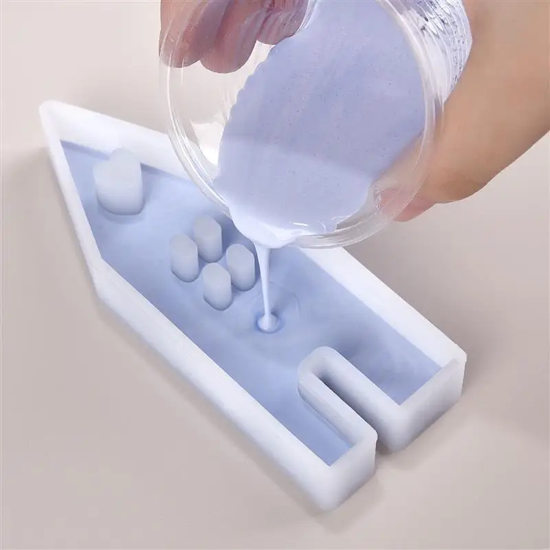 10 Stampi In Silicone A Forma Di Casa Per Candele E Gesso - Fai Da Te Casette