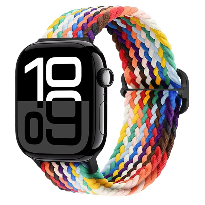Premium Nylon Braided Strap for Smartwatch - Durable and Stylish Bracelet Design