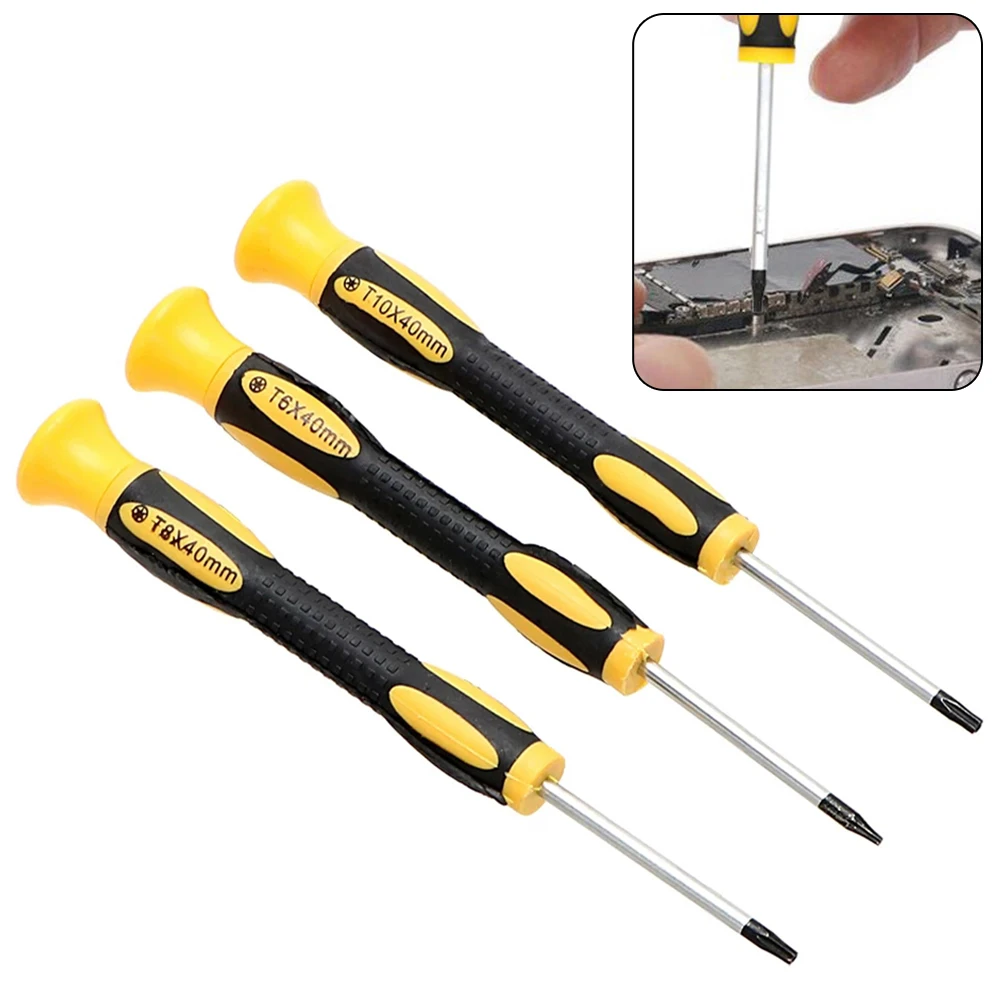 T6 T8H T10H Hexagon Torx Screwdriver With Hole Screwdriver Removal Tool Phone Repair Tools For 360 PS3 PS4 Torx Screwdriver