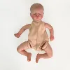 NPK 19inch Newborn Baby Reborn Doll Kit Baby Rosalie Lifelike Soft Touch Already Painted Unfinished Doll Parts 1