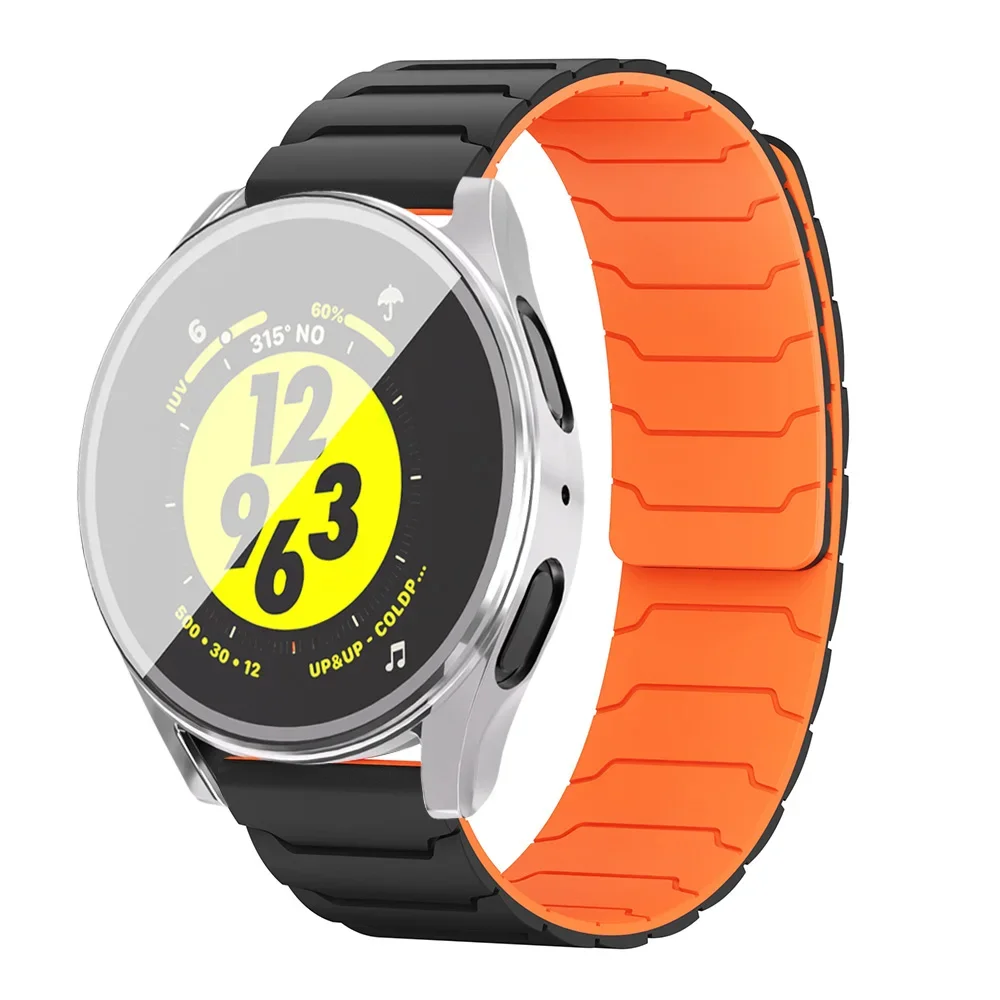 Magnetic Loop Silicone Strap with TPU Protective Case