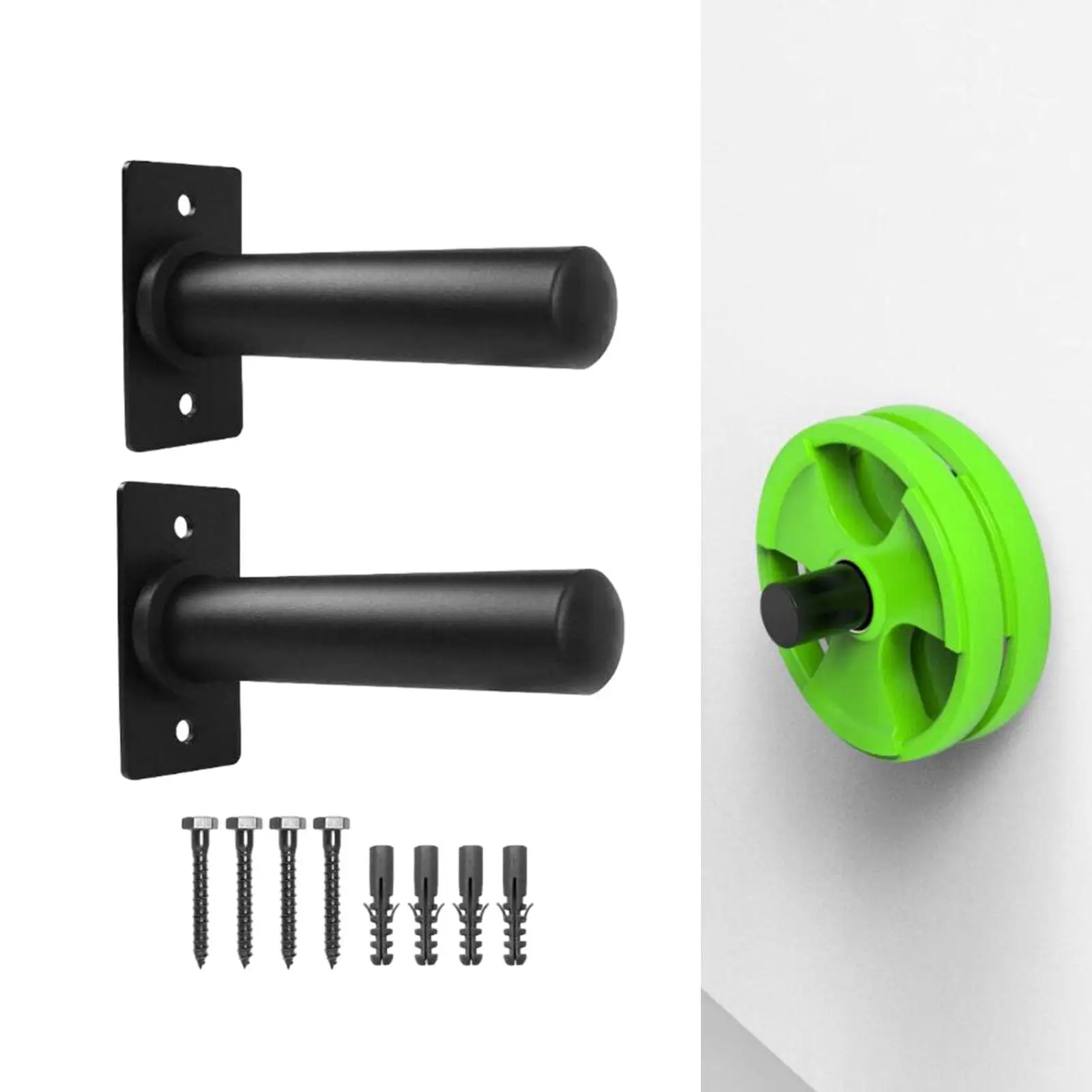 Weight Plates Holder Weight Plates Storage for Power Squat Rack for Exercise Workout Strength Training Weight Lifting Equipment