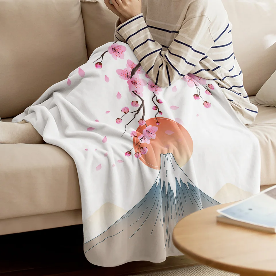 Sakura Blanket ラージサイズ 170×130㎝ 日本製 Sakura Blanket ラージサイズ 170×130㎝ 日本製