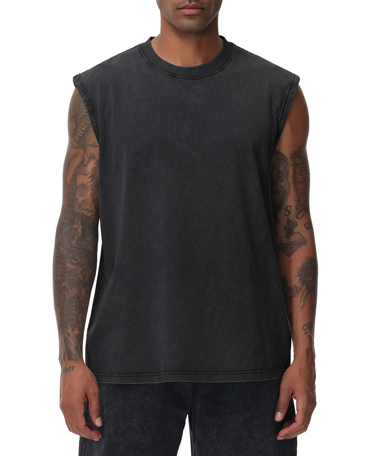 Dragon Ball Super Saiyan Goku Ultra Instinct High PTTT0604 Washed Vintage Tank Top 6 - Dragon Ball Store S9dc9584e6be54fb0a23d65a58645f96aC - Dragon Ball Store