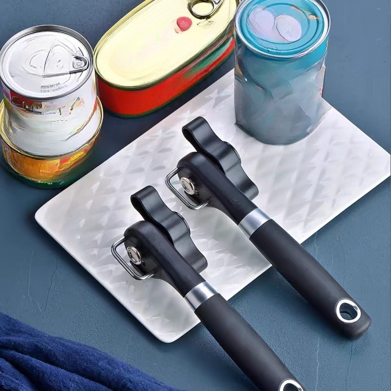 Stainless Steel Manual Can Can Openers Monolever Side Open Cover Can Openercan opener Labor-Saving Bottle Opener