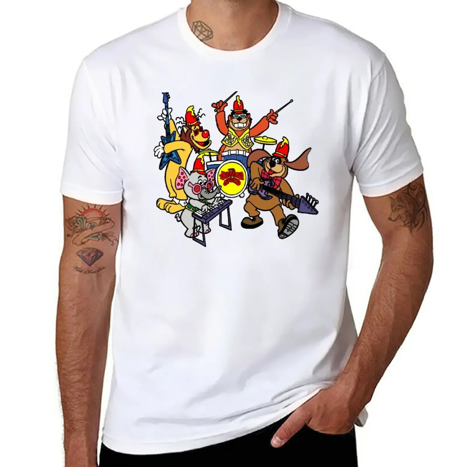La Maglietta Banana Split Taglie Forti Taglie Forti Top Customs Progetta Le Tue Magliette Anime Per Uomo Cotone