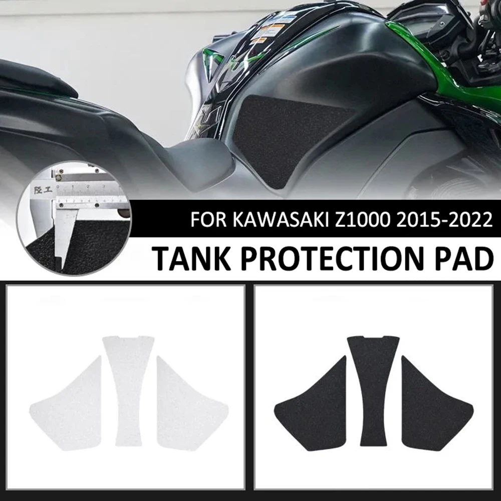 

Motorcycle Anti Slip Fuel Oil Tank Pad Side Knee Grip Decal Protector Sticker Pads FOR KAWASAKI Z1000 Z 1000 2015-2022 2021 2020