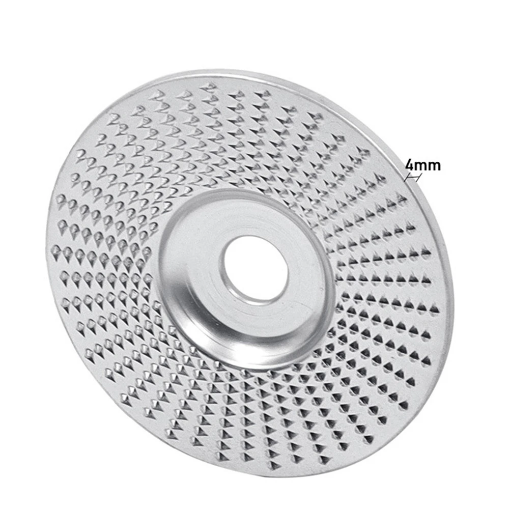 98 mm Angle Grinding Wheel Curved Polishing Disc Angle Grinder Shaped Spike Plate Tea Tray For Wood Trimming