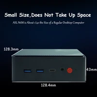 ASL N6M Mini PC Intel Alder Lake N100 8GB/16GB DDR4 RAM 256GB/512GB M.2 SSD Windows 11 WiFi 5 BT 5.1 For DIY Desktop Computer 2