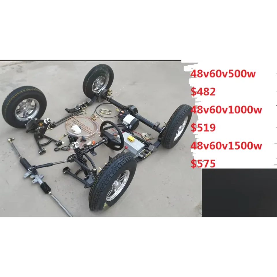 Dilwe Kit d'essieu arrière Go Kart Kit D'arbre D'essieu Arrière de 24
