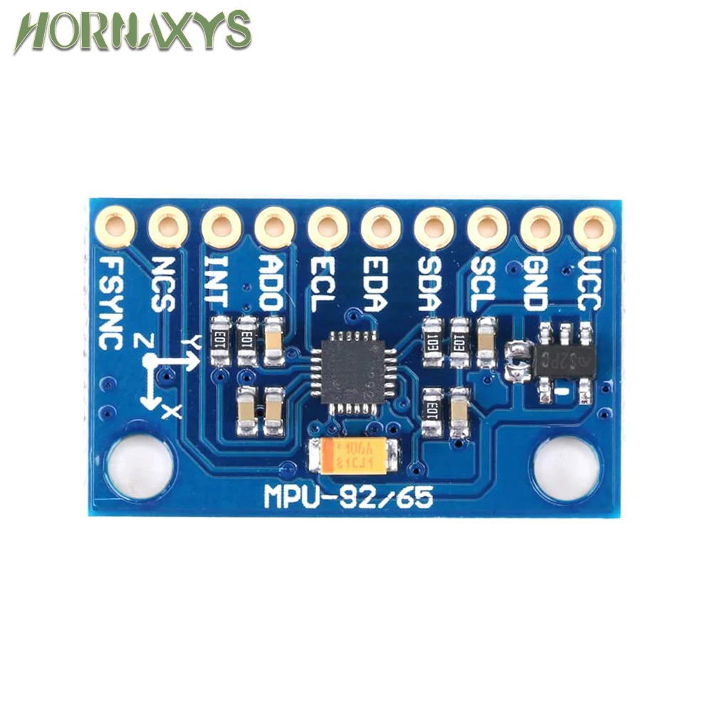 1-10pcs IIC I2C SPI MPU6500 MPU-6500 6-Axis Gyroscope Accelerometer Sensor Module Replace MPU6050 For Arduino With Pins GY-6500 6
