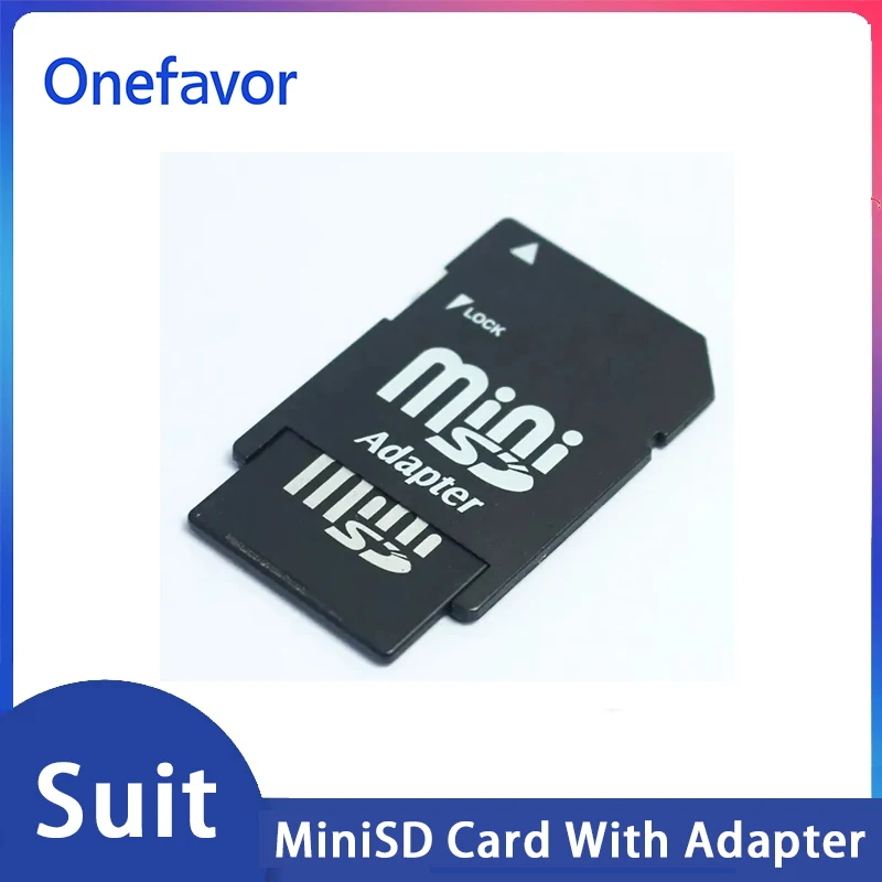 

MINIsd Card Adapter With MINI SD Card Minisd Card Flash 4GB 2GB 1GB 512MB 256MB 128MB 64MB