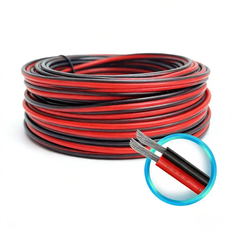 Durable 22AWG Tinned Copper 2-Pin Extension Cable for Power Supply (5M/20M)