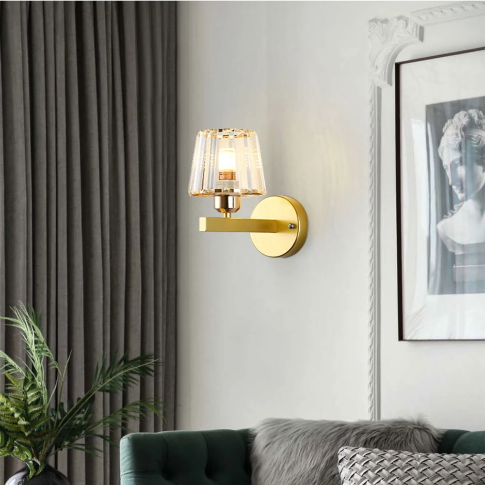 

ZK50 Room Decoration Wall Lamp Bedside Bedroom Simple Light Luxury Living Room Wall Interior Decoration Lampwithout Light Source