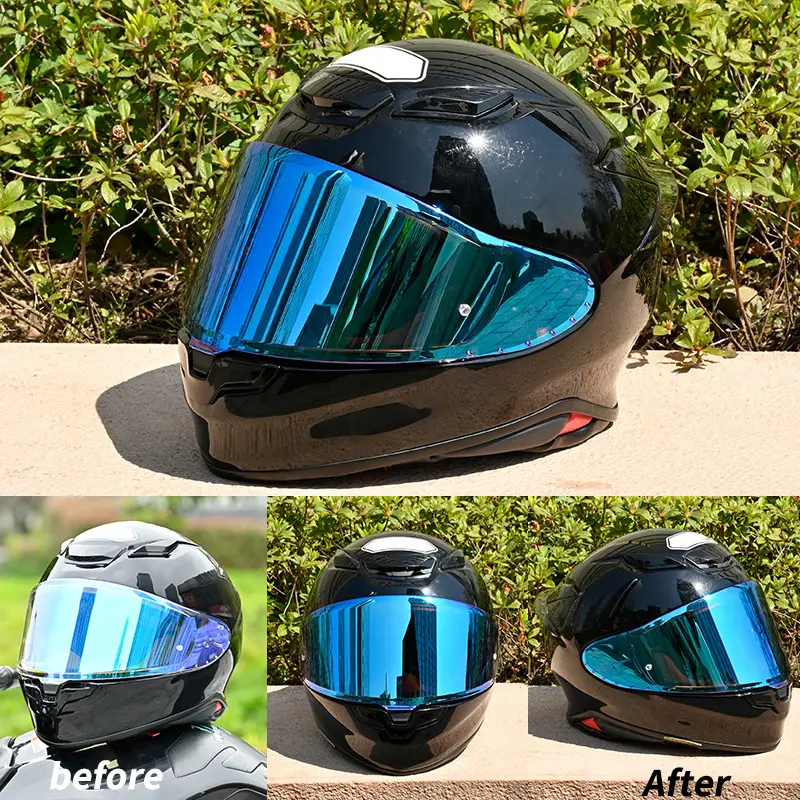 Photochromic Visor for SHOEI RF1400 RF-1400 NXR2 CWR-F2 Z8 CWR-F2R X15 X-15 X-Fifteen X-SPR Pro Autochromic Lenses Helmet Shield - Image 10