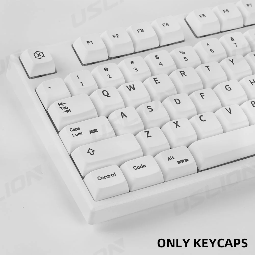 USLION 127 Ű XDA  PBT Űĸ, ̴ϸָƮ ȭƮ ׸, DIY  Űĸ ŰƮ, MX ġ  Ű