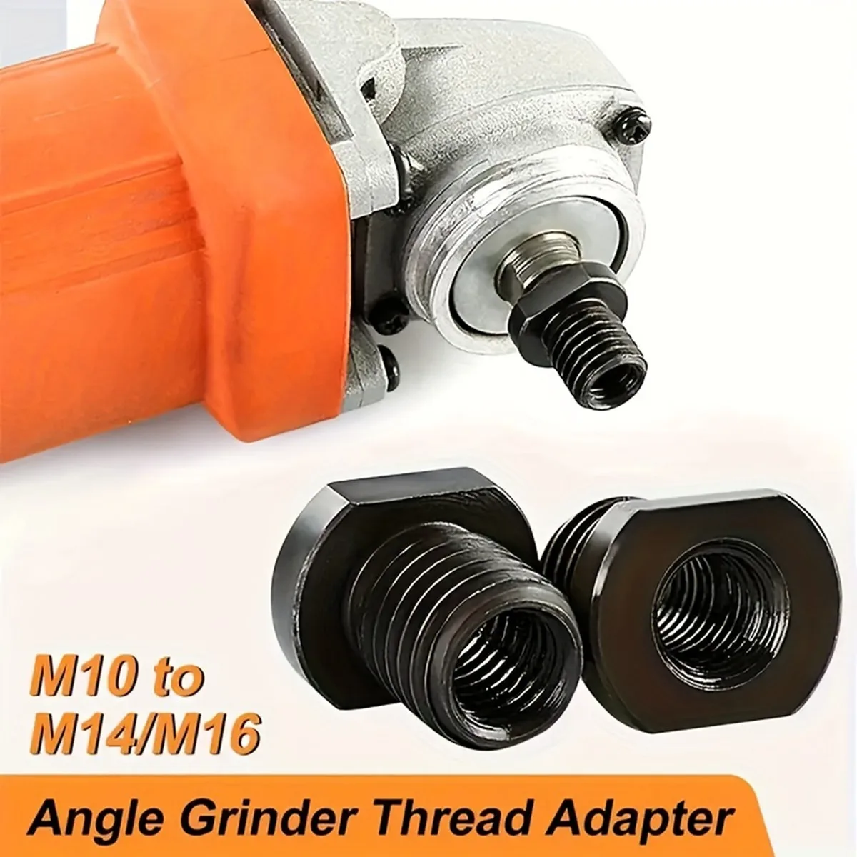 Angle Grinder Thread Adapter M10 To M14 M16 Thread Nut Arbor Connector Thread Converter Universal Polishing Screw Accessories