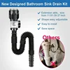 Kitchen Sink Drain Pipe Flexible Stretchable Deodorant Strainer Pipeline Durable Bathroom Washbasin Anti Blockage Accessories 1