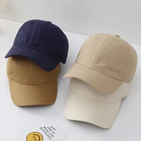 New Solid Baseball Cap For Children Boys Girls Cotton Sunhat Unisex Outdoor Sports Snapback Fishing Baseball Hat Korean Style 1