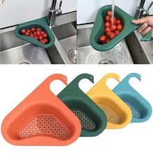 Kitchen Multi-function Sink Filter Swan Drain Basket Leftovers Sink Rack Filter Universal Fruit and Vegetable Drain Basket