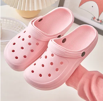 Cave shoes for summer outdoor wear, men's and women's EVA swimming, Baotou beach, seaside garden shoes, drifting breathable slip 1