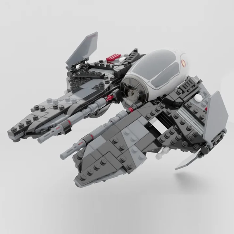영국 얼라이언스 클래스 시스 전투기 무기 MOC 우주선 전투 모델 빌딩 블록 ..