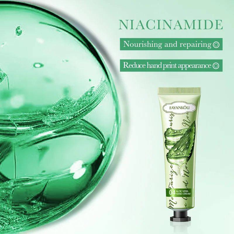 Aloe Lemon Hand Cream Fruit Series Moisturizing Anti-Wrinkle Moisturizing Anti-Drying Hand Cream