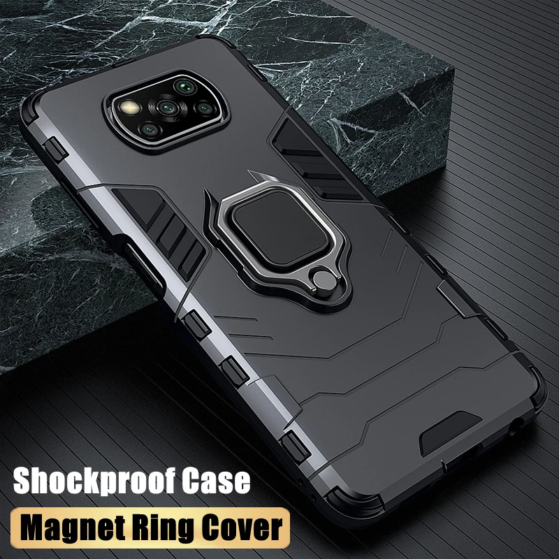 Armor Funda for POCO X6 Pro Case Slide Camera Stand Protection Cover for  Redmi 13C POCO C65 X4 X5 X6 Pro X3 NFC F5 F4 F3 GT Capa - AliExpress