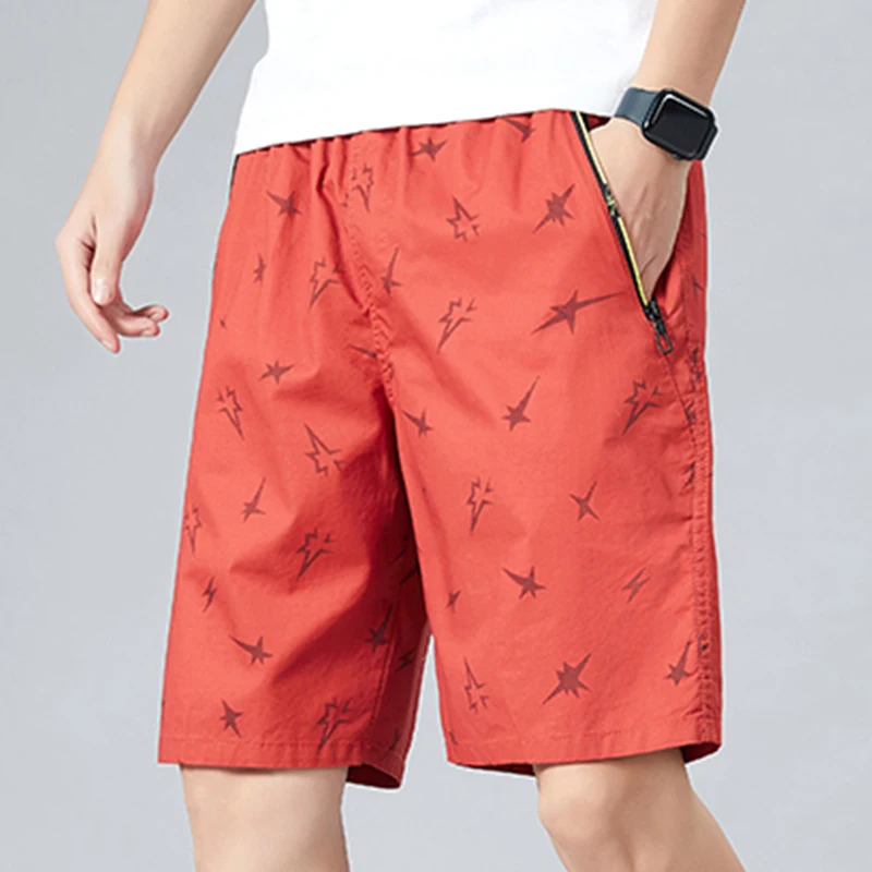 Men Camouflage Short Pants Bermuda Shorts Baggy Plus Size Zipper Pocket Summer Hot Cotton Linen 6XL Hawaii Beach Swimsuit Shorts