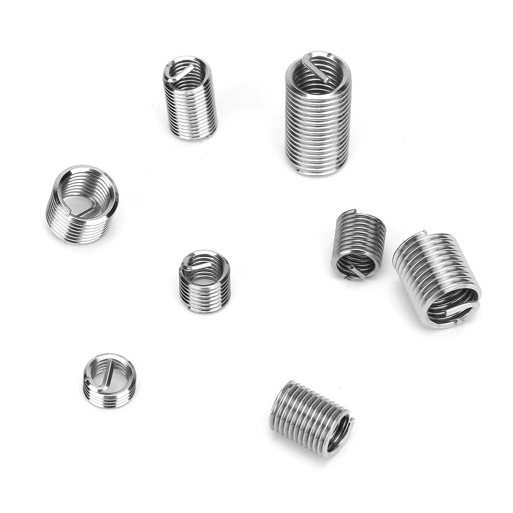 110Pcs M6 M8 Stainless Steel Threaded Insert Repair Kit