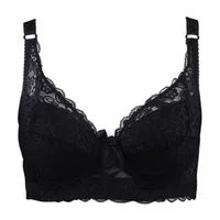 Femmes Sexy Bralette grande taille sous-vêtements en dentelle Push Up soutiens-gorge 80CD-105CD intimes femme dentelle soutien-gorge Lingerie 42D 44D 46D soutien gorge 2