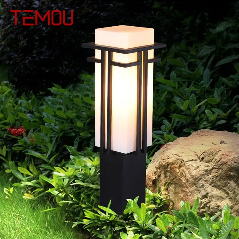

·TEMOU Outdoor Lawn Lights Modern Garden Lamp LED Waterproof IP65 Home Decorative For Villa Duplex