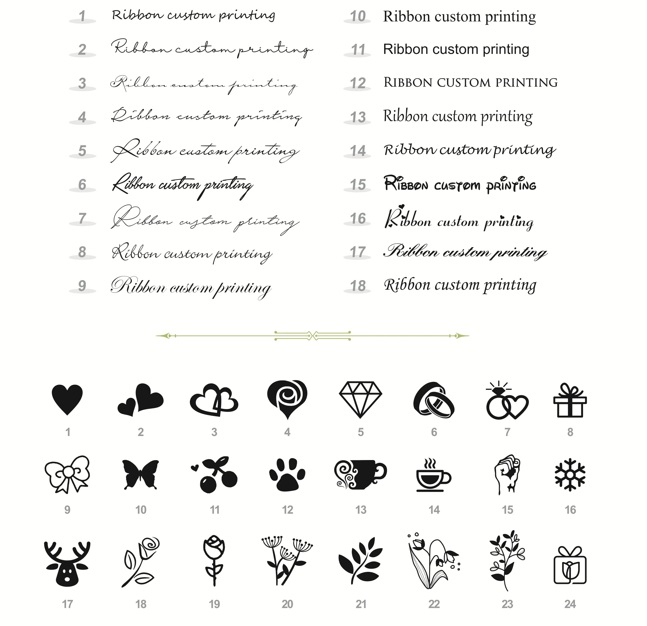 Customized Logo Name Silk Satin Ribbon Wedding Gift Package Christmas Decoration Craft Supplies Fabric Sewing Tools Accessoires