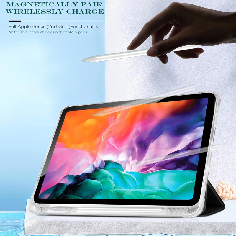 Sleek Matte Back Cover with Pen Holder