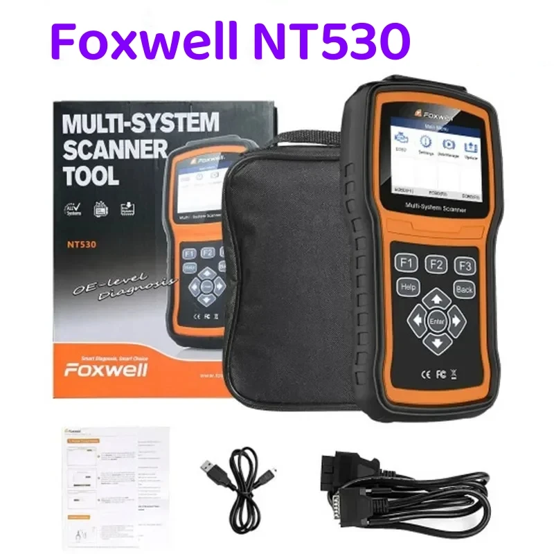 

Foxwell NT530 Support for nissan Porsche Multi-System Scanner Universal Auto Diagnostic Tools Get One Vehicle software free open