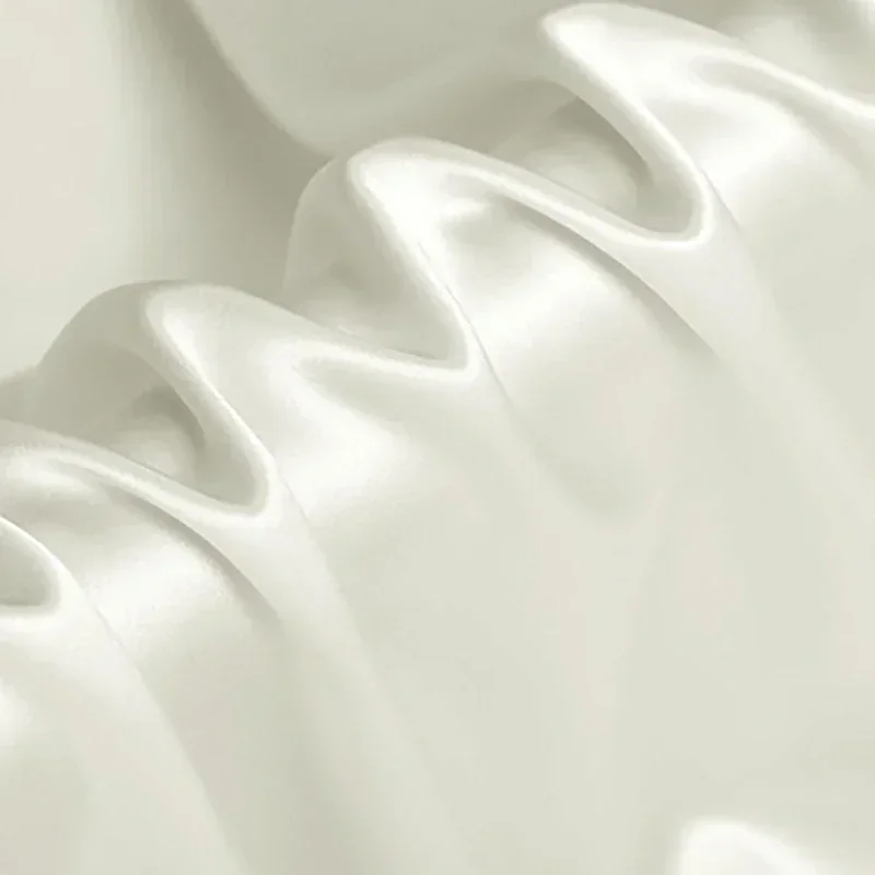 100% Mulberry Pure Silk Crepe Satin Plain Fabric Dress Cheongsam Cloth Design DIY Sewing 22Momme Sale sewing fabric