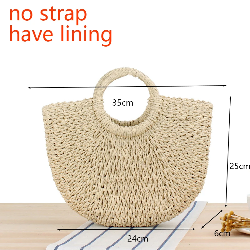 Beige no strap M