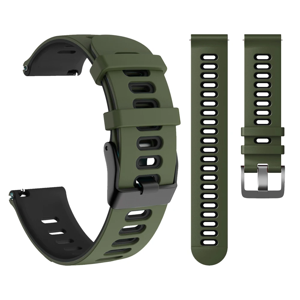 Enhanced Sports Silicone Watchband - 22mm - PACE 4 Series