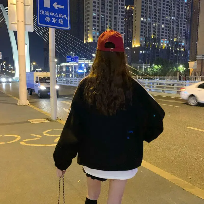 2023 New Autumn/Winter Korean Edition Loose and Lazy Style Plush Sweater Trendy Student Coat