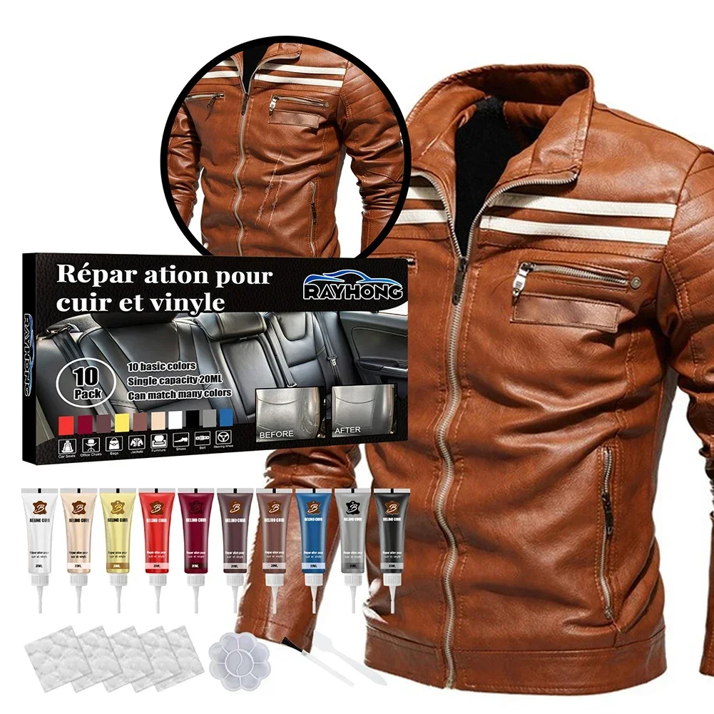 Car Paint for Leather Repair Kit Scratches Liquid Shoe Cleaner Tool Renovation Cream Reskin Remover Household Cleaning Repairman