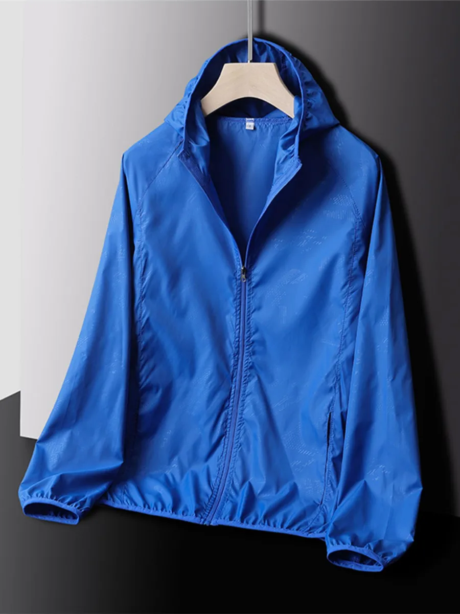Waterproof Jacket Camping Sun Protection Thin Lightweight Breathable Bicycle Men Women Quick Dry