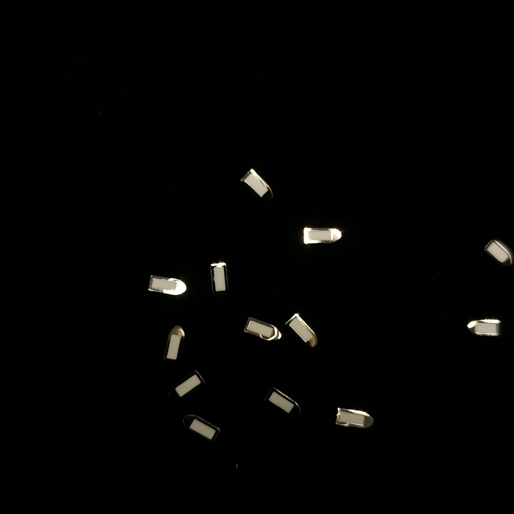 watch dial hour index hour indices silver color bullet shape lume