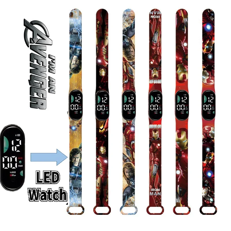 Детские часы Disney с изображением Человека-паука