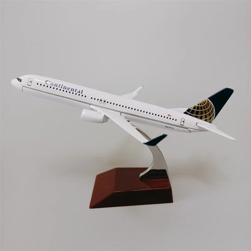 

Модель самолета 16 см из металлического сплава American Air Continental, Боинг B737 737-800 авиакомпании, модель самолета, подарок