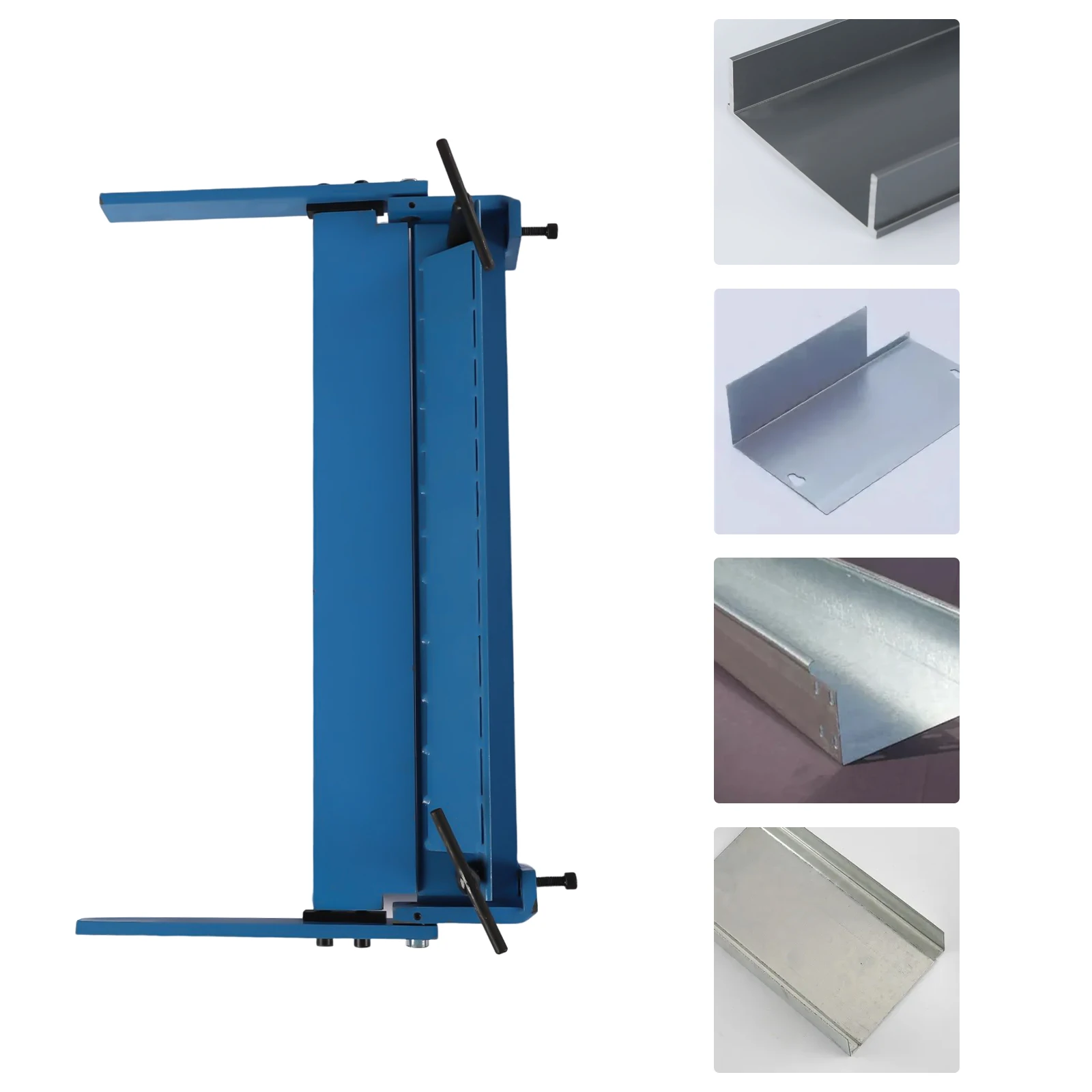 Manual Sheet Metal Bender| 17.72in Bending Machine Hand Tool| 1-1.2mm 0-120° Copper, Aluminum Plate Bending Machine