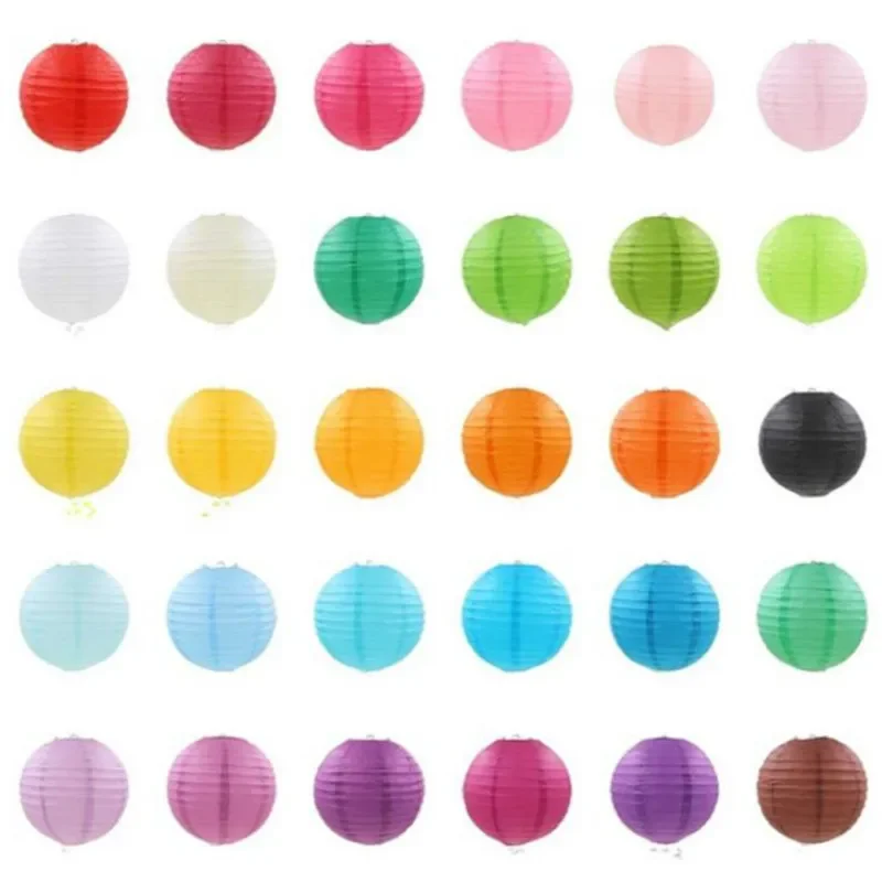 1PC 10-40cm China Paper Lanterns Festival Supplies Kids Birthday Wedding Party Decoration decor gift craft DIY Lampion Lantern