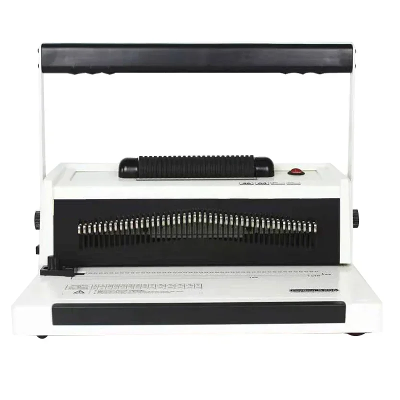 220v 전기 S20A 전기 카드 루스 리프 펀칭 기계 나선형 플라스틱 링 바인딩 및 펀칭 기계 단일 코일 바인딩