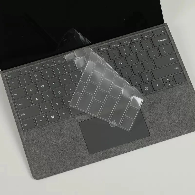 Per Microsoft Surface Pro 9 8 13 Pollici Tpu Laptop Notebook Keyboard Cover Transparent Protector Skin Per Surface Pro X 7 6 5 4 3